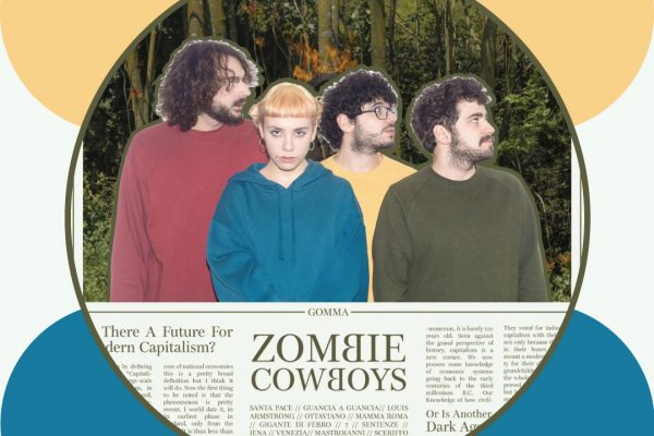 I Gomma danno fuoco agli Zombie Cowboys e al Monk di Roma