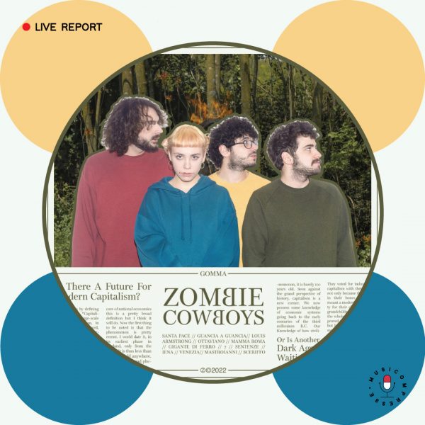 I Gomma danno fuoco agli Zombie Cowboys e al Monk di Roma